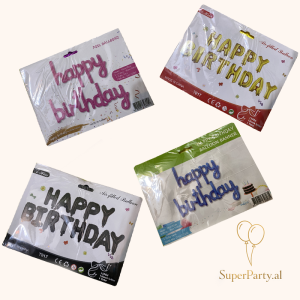 Set Happy Birthday Tullumbac Foil