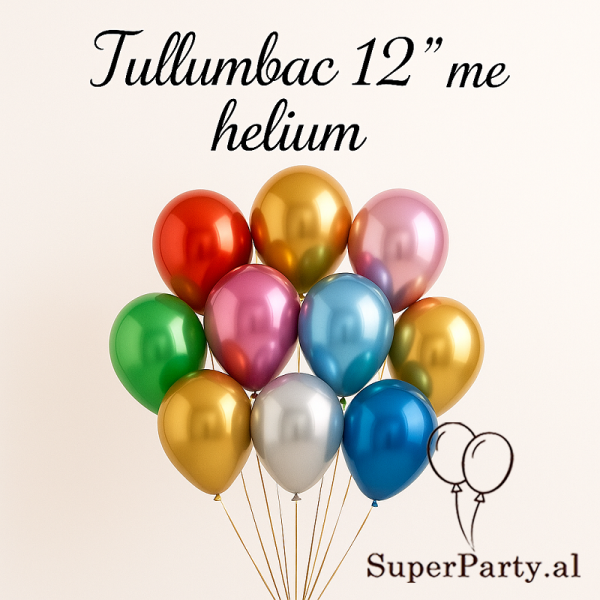 Tullumbac 12" krom me helium
